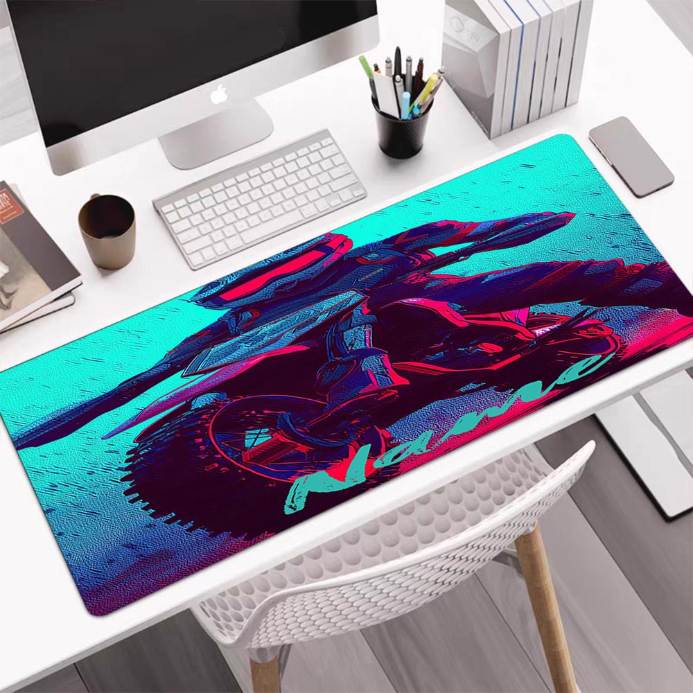 Tappetino Mouse Personalizzato Tema Moto da Fuoristrada, Base in Gomma Antiscivolo, Multifunzionale per Ufficio e Casa, Perfetto per Personalizzare lo Spazio di Lavoro.