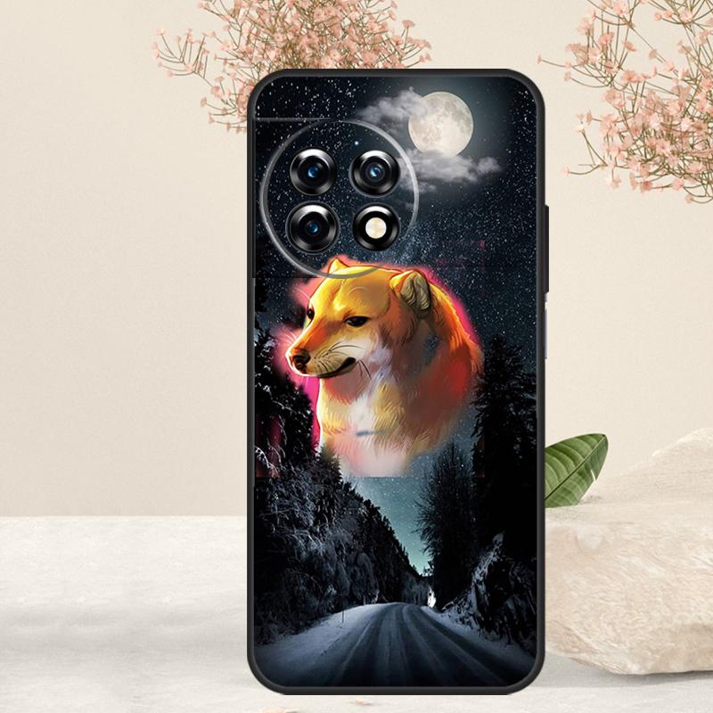 Funny Cheems Doge Case For OnePlus 15 R 13 13T 13R 12 12R 11 10T 8T 9 10 Pro Nord 5 CE 4 2 3 Lite N20 N30 Cover