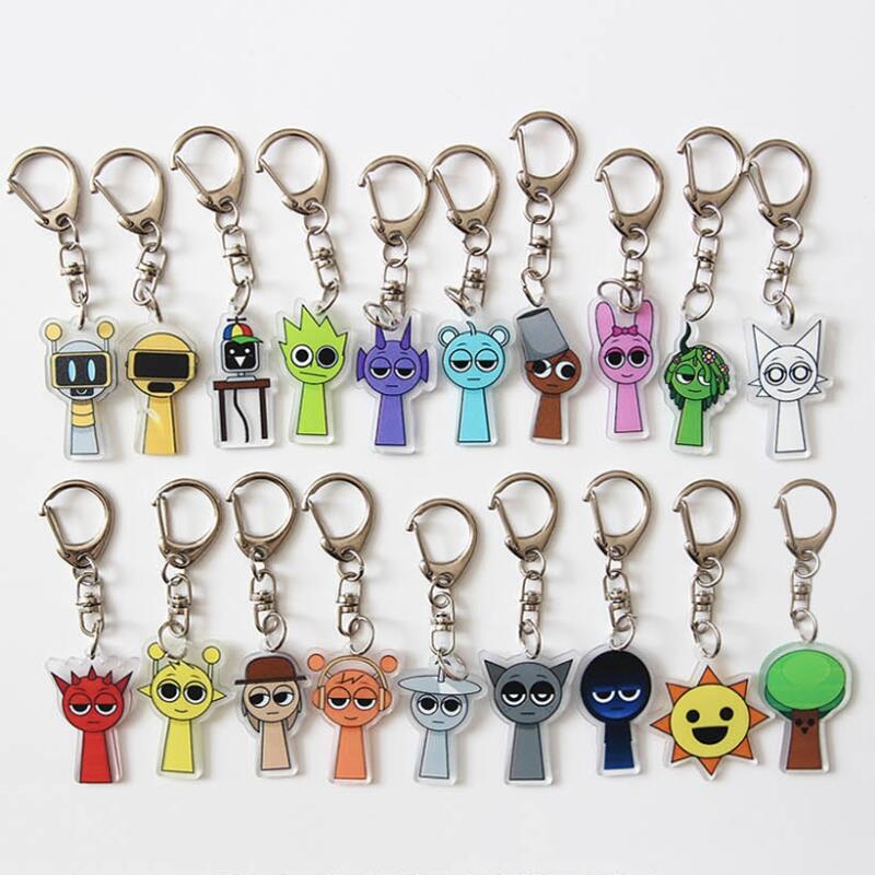 40 Брелоков-фигурок персонажей Спранки (Варианты 1-2) 1-04.Oren (Acrylic ver.)