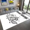 Custom Name Simon‘s cat Carpet Rug for Living Room Bedroom Home Sofa Decoration,Kids play Non-slip Floor Mat