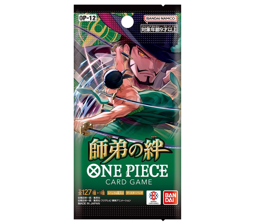 BANDAI ONE PIECE Card Game: Teacher and Student Bonds [OP-12] (BOX) 24 Packs