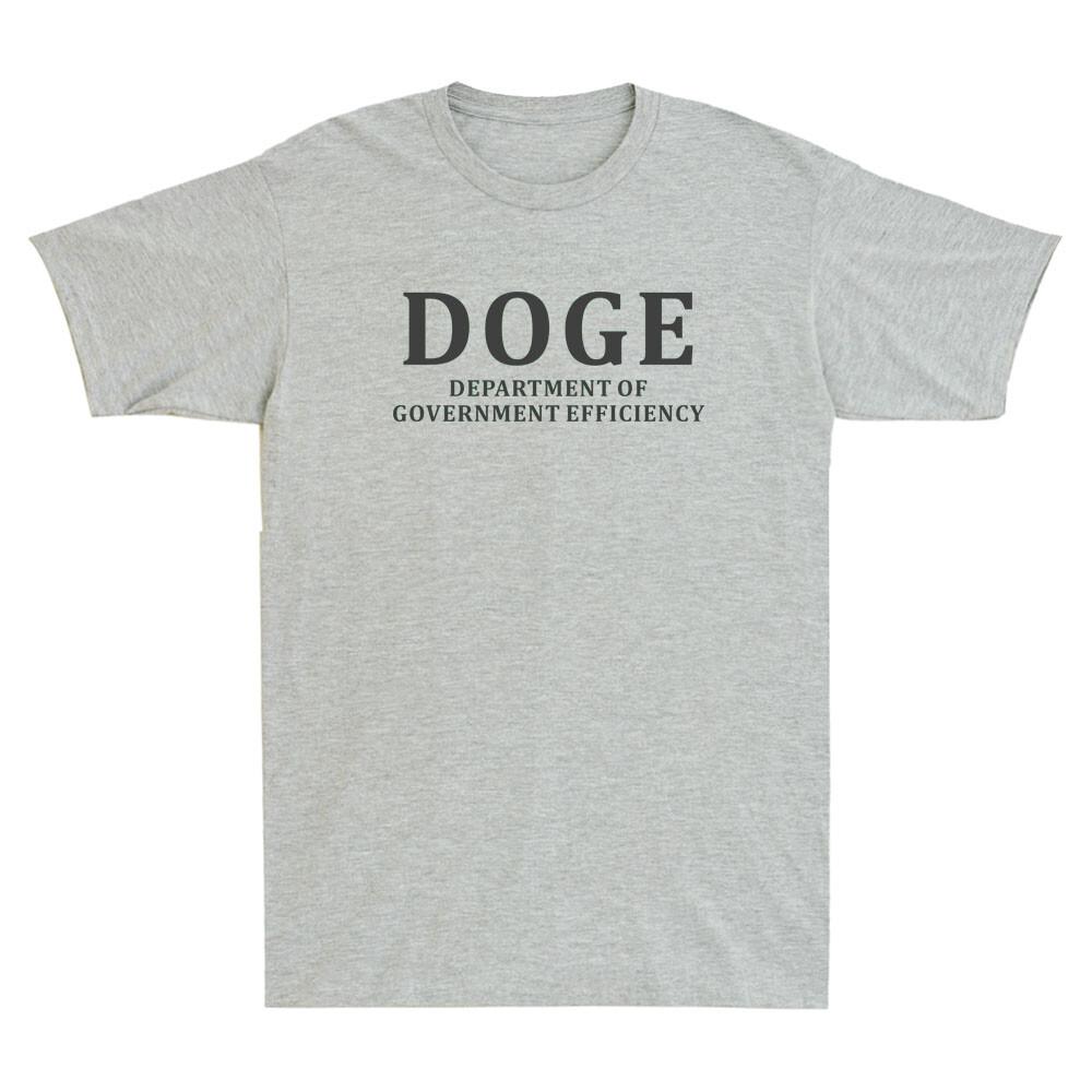 Doge Departunisext Of Governunisext Efficiency Funny Political Quote Unisexs Tshirt New