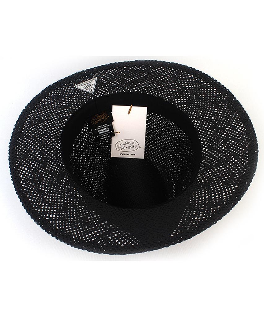 Yunibeosyeolkemiseuteuli Swing Basic Black Fedora Summer Fedora