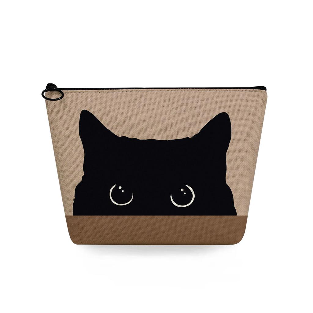 Women Cat Print Cosmetic Bag Toiletries Organize Travel Storage Case 6789