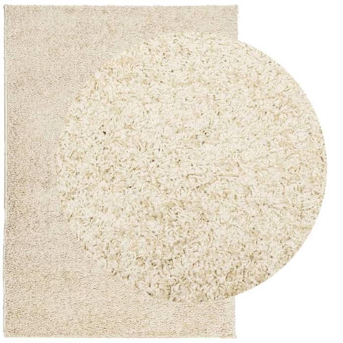VidaXL Shaggy Rug with Long Pile, Floor Carpet, Area Rug, Living Room Carpet, Indoor, Modern, 375347
