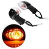 2PCS Motorcycle Modification Turn Signal Light Lamp Fit For YAMAHA R1 Accessories(Black&White)