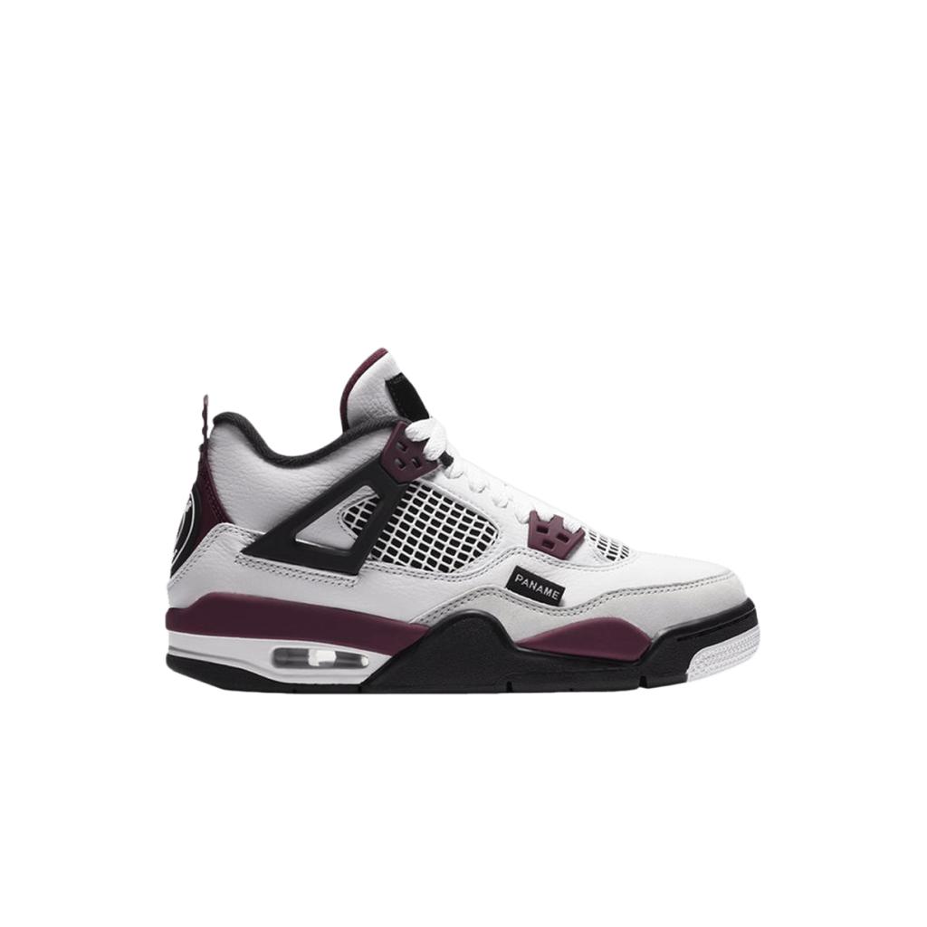 (gs) Jordan 4 X Paris Saint-germain Retro Neutral Grey Bordeaux