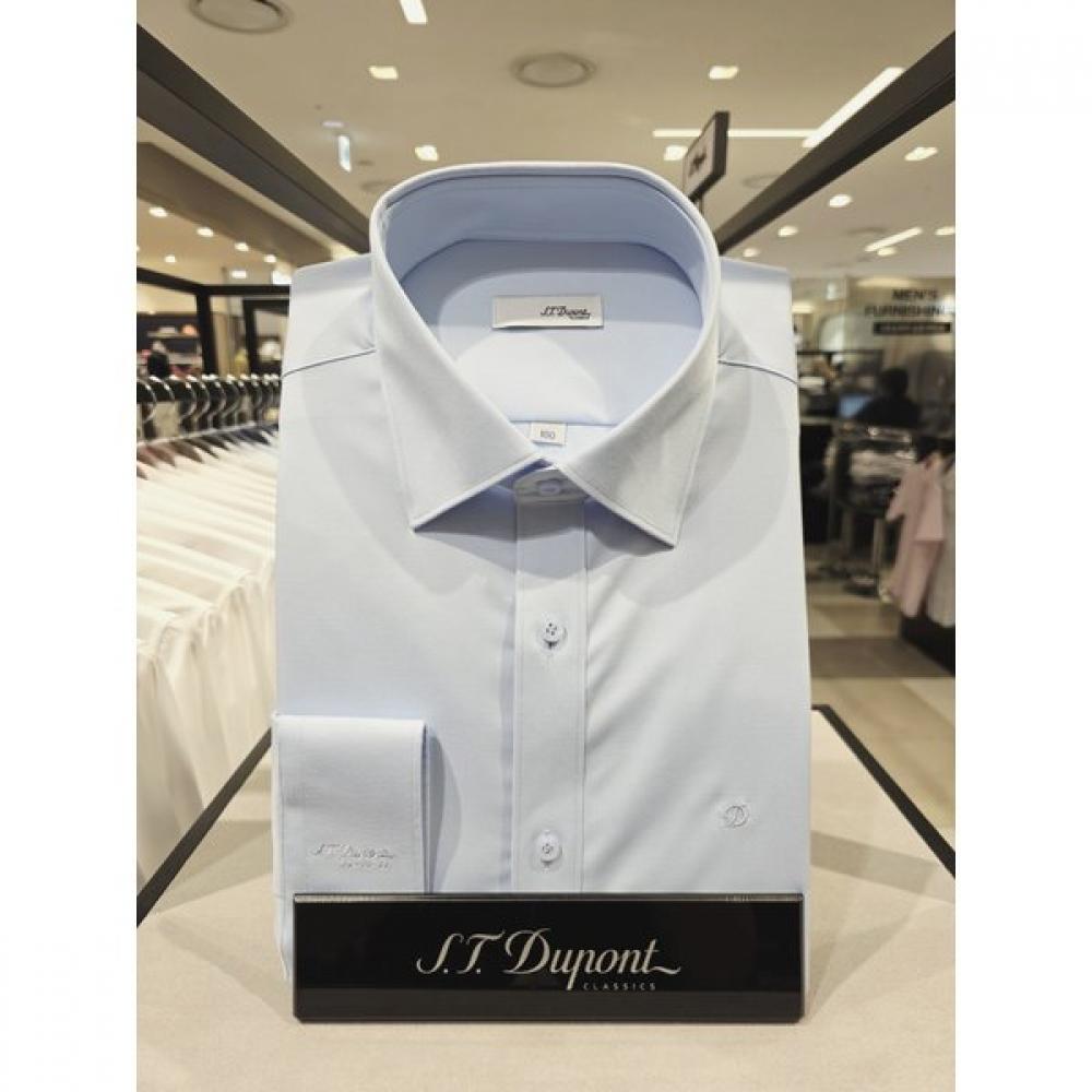 S.t. Dupont Stretch Slim Fit Long Sleeve Shirt Se5fm21ls361sbu 95