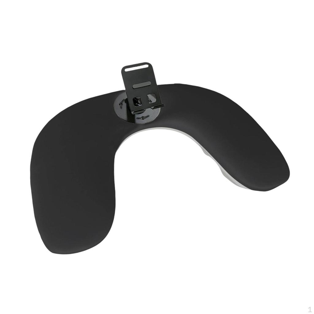 Nail Arm Rest U Shape Hand Cushion Manicure Stand Ergonomic PU Leather Removable Support Comfortable