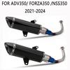 Modified Exhaust Tail Pipe for ADV350/Forza350/NSS350 (2021-24)