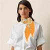 Brand Design Diamond Scarf Luxury Print Silk Scarf Woman Bandana Headband Hijab Foulard Neckerchief Shawl