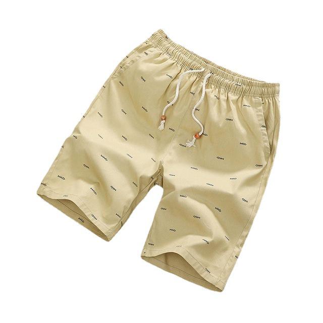 Men's Casual Summer Beach Shorts - Loose, Breathable, Plus Size Mid-Length Sport Shorts