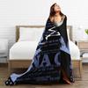 Nana Osaki Anime Blanket Cover Flannel Black Stones Punk Manga Warm Throw Blankets for Bedroom Sofa Bed Rug