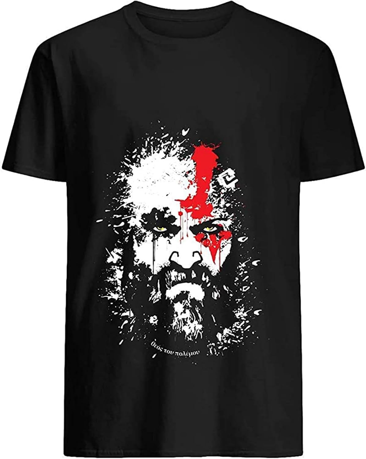 Kratos God of War 5 T Shirt for Men L чёрный
