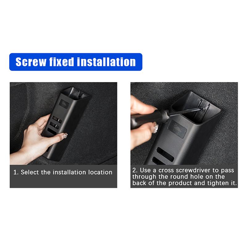 Umbrella Holder for Vehicle Car Boot Storage Box Space Saving Bin Keeps Car Organized  for Rainy Season
