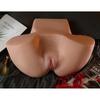 12.5KG Realistic Hip Masturbator for Men - 2 Hole Design (Deep Vagina & Tight Anal) with 3D Lifelike Pussy and Ass&Ultra-Realistic Sex Doll Hip