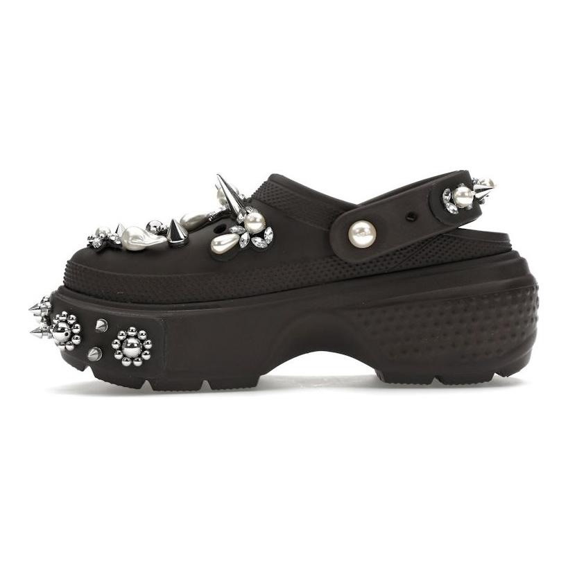 Crocs Stomp Clog Simone Rocha Espresso Damen Sneakers 210942-206