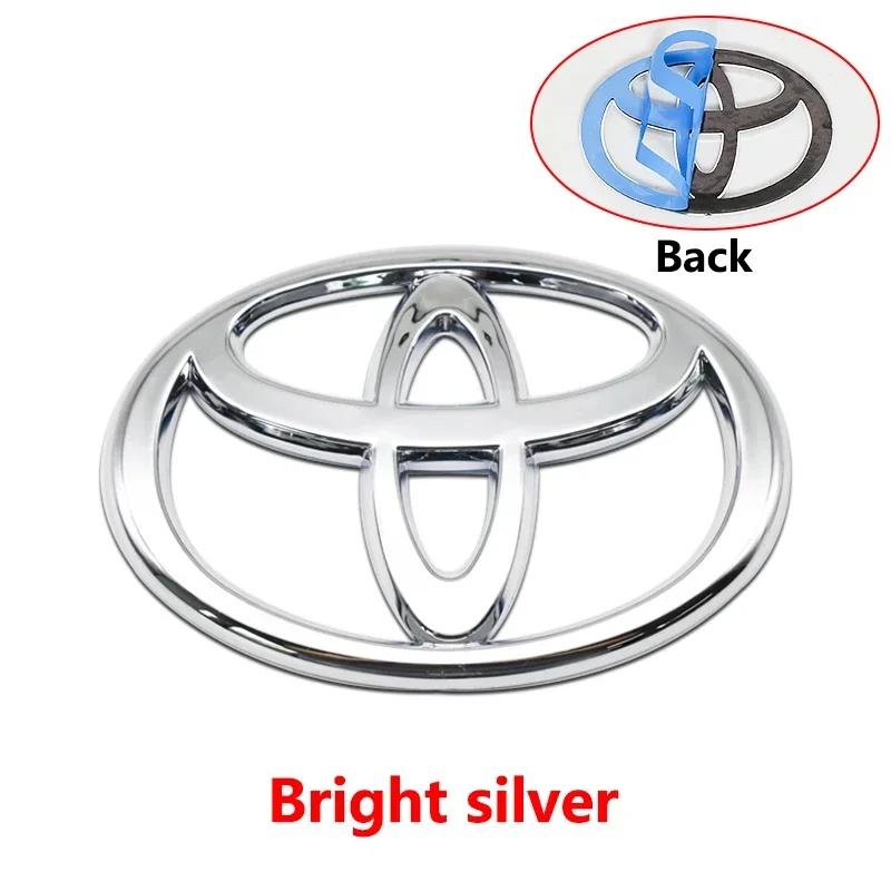 1Pc ABS Car Logo 3D For Toyota Car series Corolla Camry RAV4 Front Head Grill Hood Bonnet Emblem Rear Tail Bumper Trunk Badge