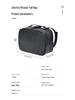 Waterproof Electric Vehicle Rear Storage & Charger Bag