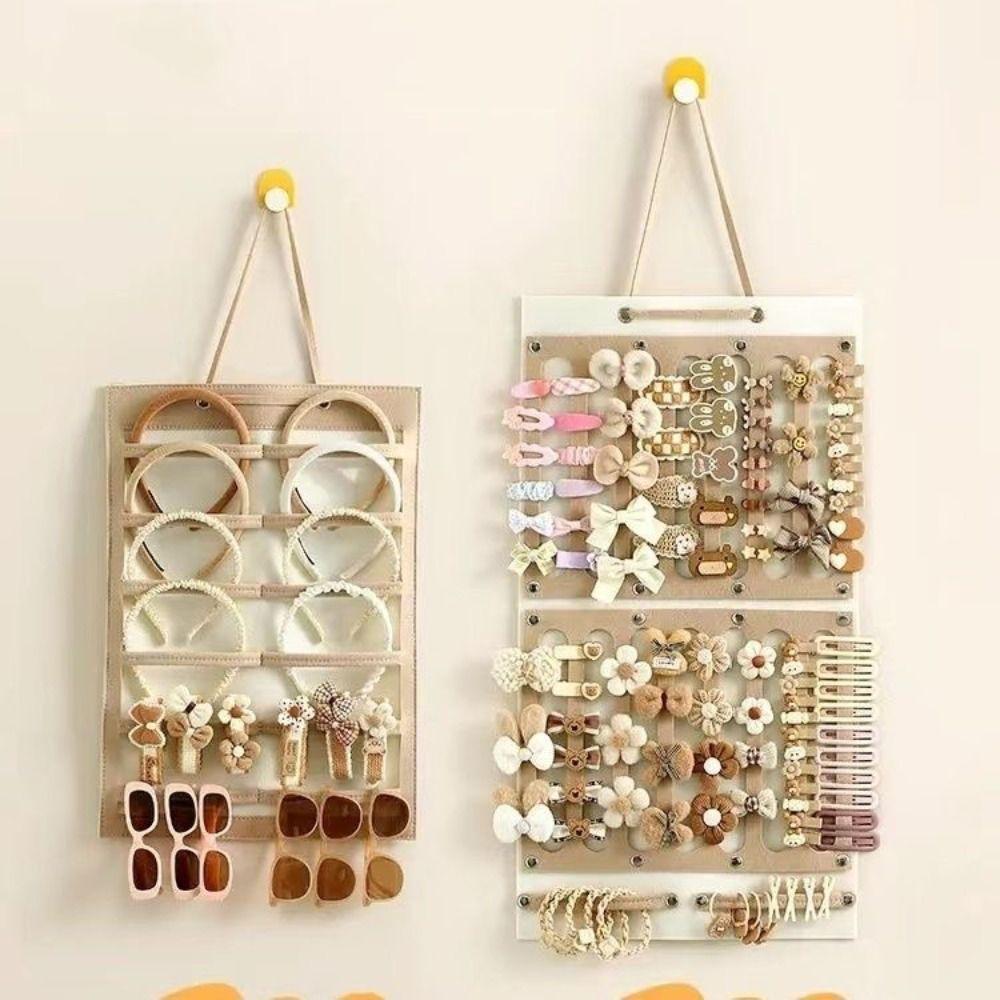 Space Saving Headband Holder Wall-Mounted Jewelry Storage Bracket  Hair Rope