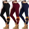 Damen Winter Verdicken Fleece Warm Leggings Damen Workout Laufen Sport Yoga Hosen GYM Fitness Stretch Leggings