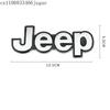 For Jeep Grand Cherokee Wrangler Renegade Compass JK Patriot Auto Rear Trunk Badge Styling Metal Car Emblem
