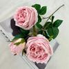Flower Artificial Rose Wedding Hotel Restaurant Room Decoration Ornament Desktop