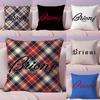 Classic Brand BBrioniS Cushion Cover Short Plush Doublesided Print Square Throw Pillow Covers Sofa Home Cushion Decor