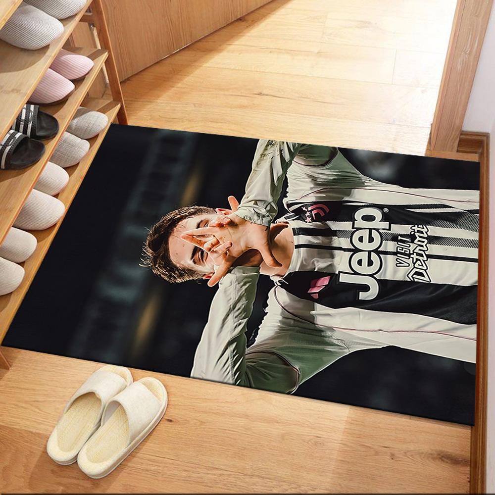 Juventus Floor Mat Suitable For Balcony Study Room Playrooms Living Rooms Antislip Rug Decorate Offices Wedding Party Gift