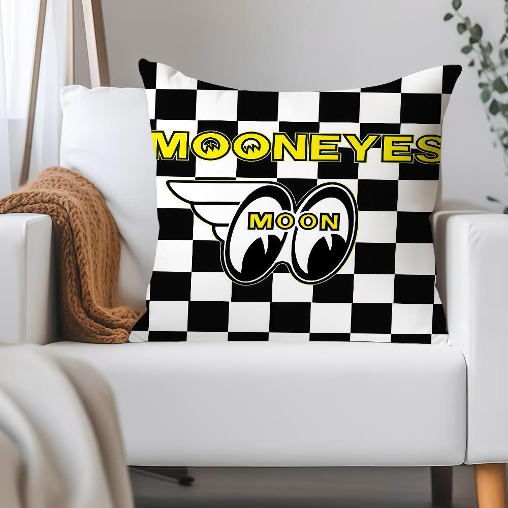 Fashion Brands M-Mooneyes Pillow Case Applicable Space For Guest Rooms Interiors Cars Office House Decoration