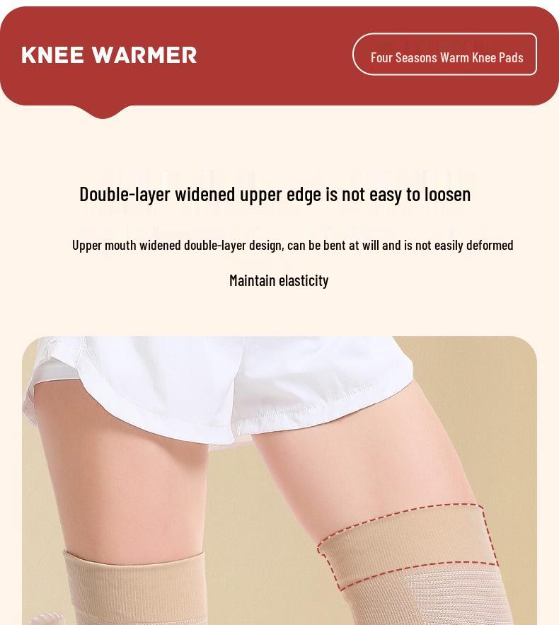 Unisex Knie-Wärmer: Rutschfester Kälteschutz für die Gelenke von Senioren