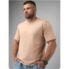 Summer Round Neck Fashionable Casual Pure Cotton Short Sleeved Solid Color Men's T-shirts