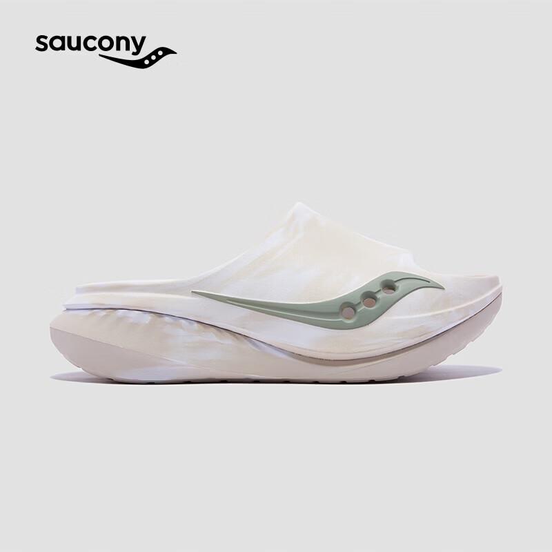 Спортивные шлепанцы Saucony Cradle 3 для унисекс 37 легкие хаки