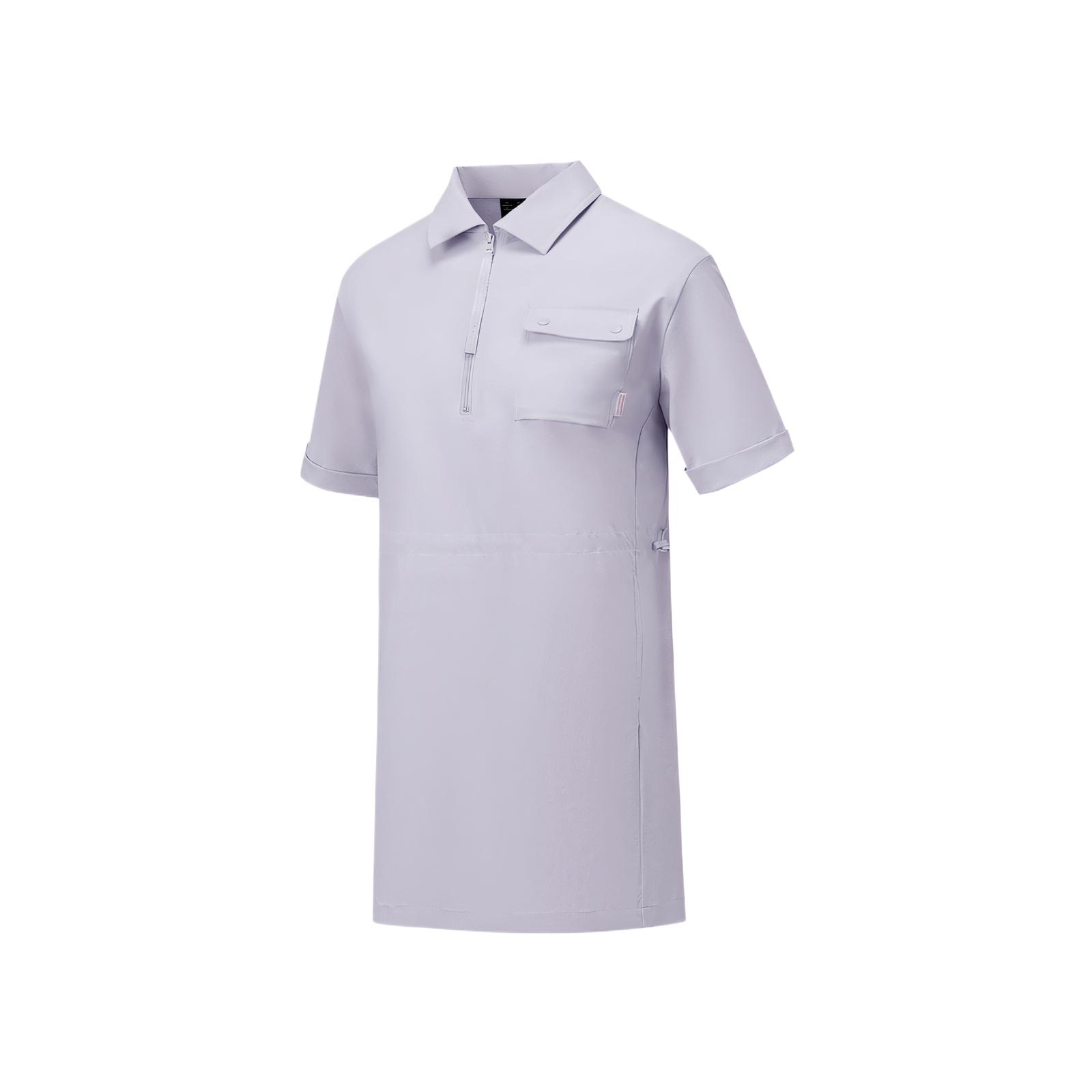 Skechers Comfortable Fashionable Soft Versatile Short Sleeve Dress Women dresses Misty-Purple P225W232-04PG S