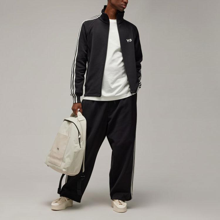 Adidas Striped Loose Long Sleeve Jacket Men Outerwear Black IZ3126