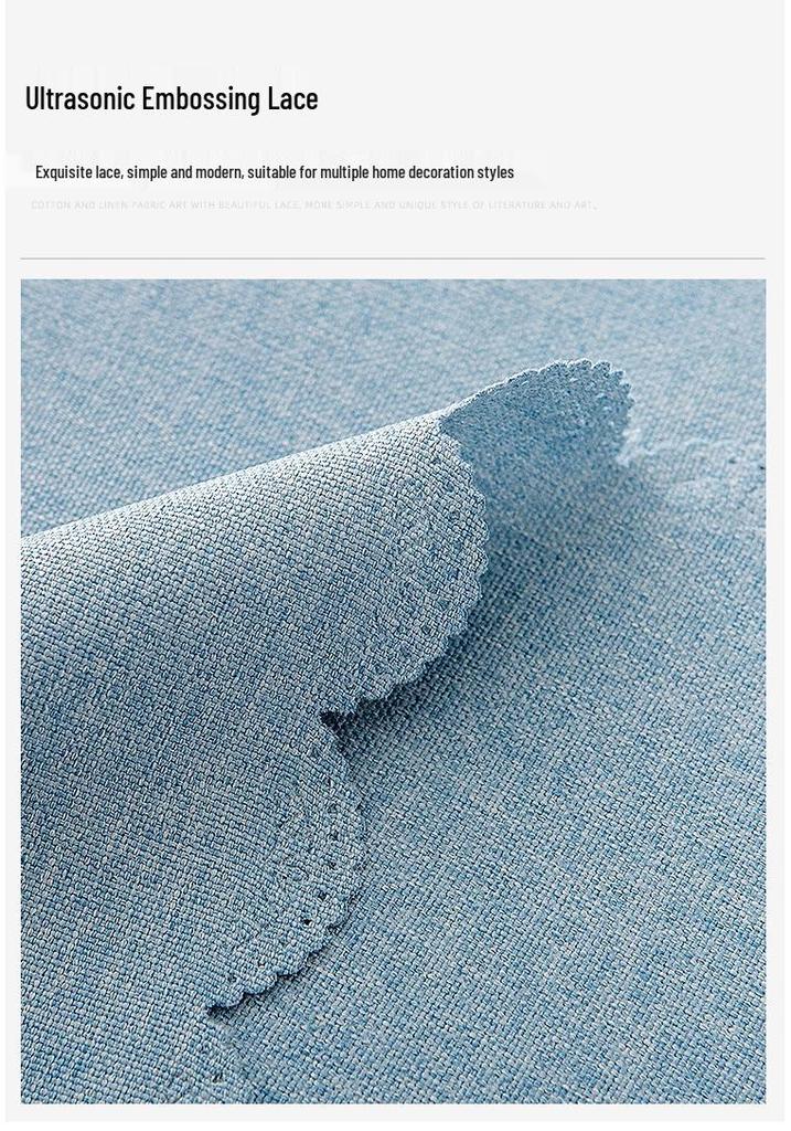 Waterproof Oil-Proof Solid Color Round Tablecloth for Dining, Hotel, and Home