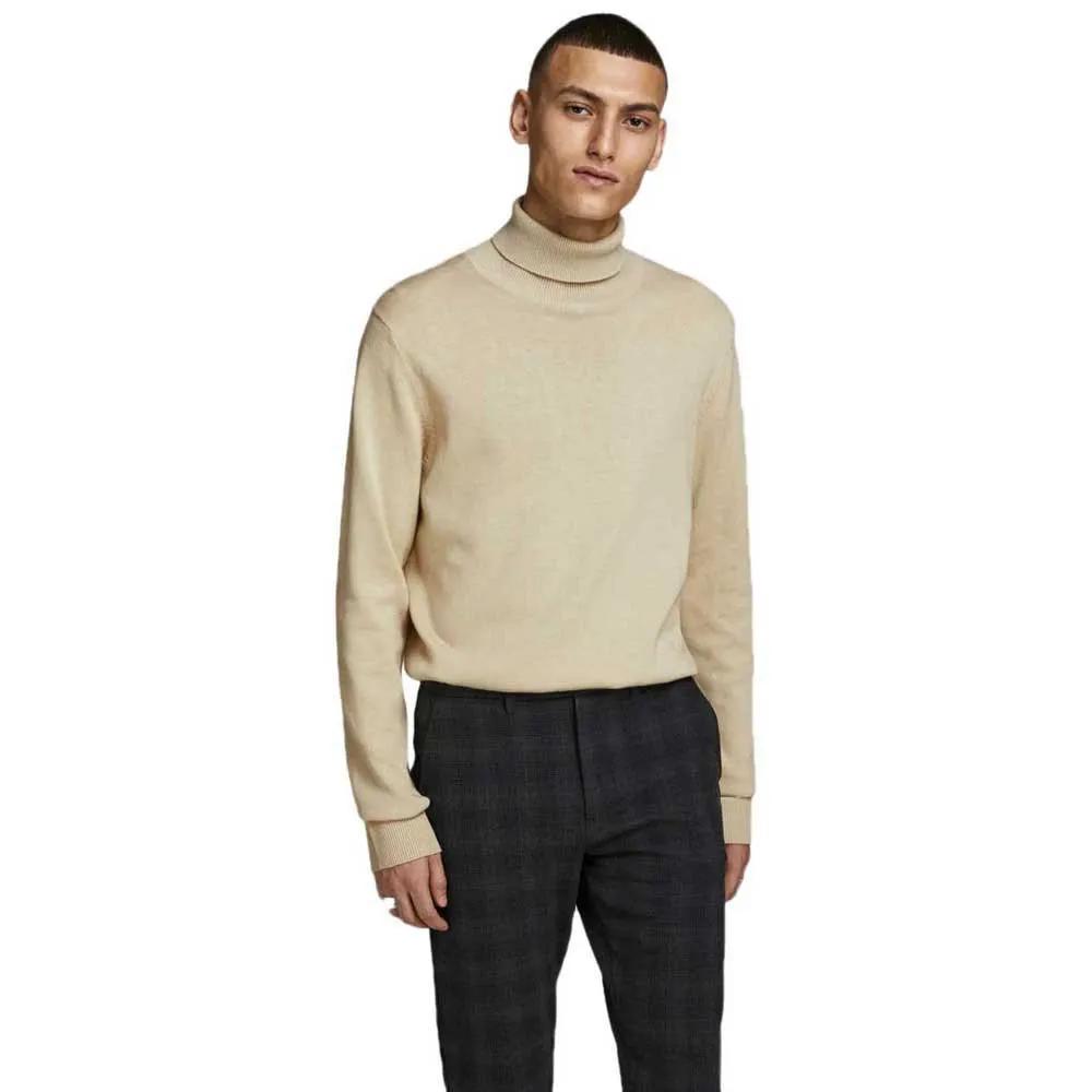 Jack & Jones Sweater Emil Knit Roll Neck Detail Melange