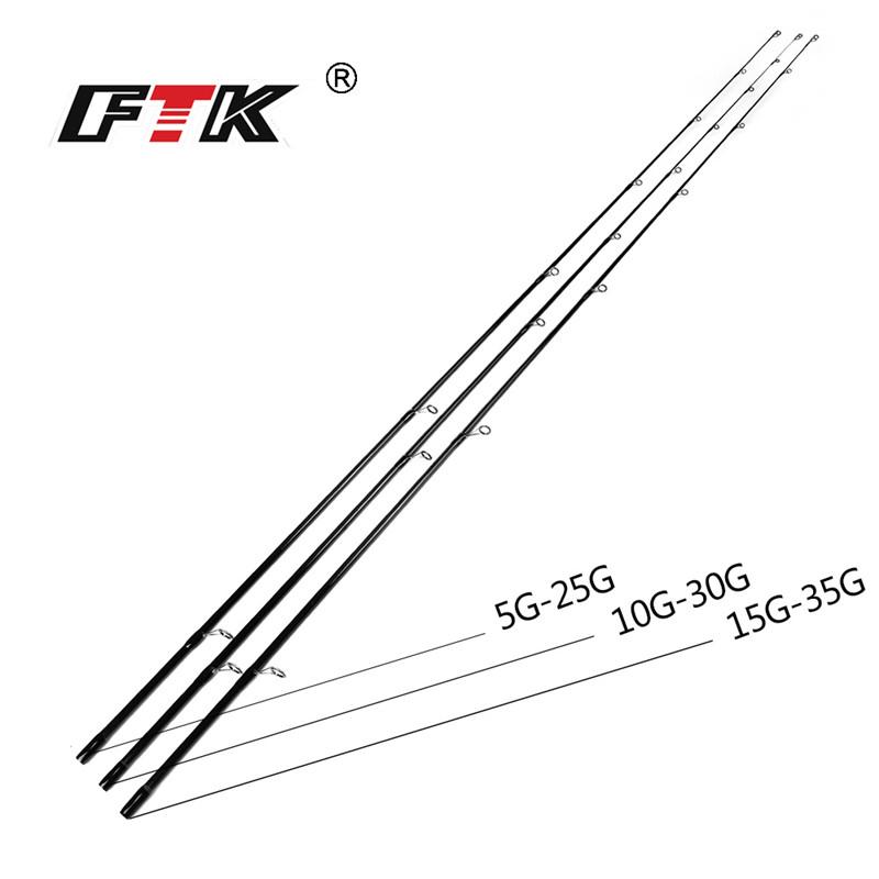 FTK 4 różne rozmiary szczytówki wędki 99% wędka z włókna węglowego standardowa przynęta przynęta wędka sprzęt wędkarski G0D