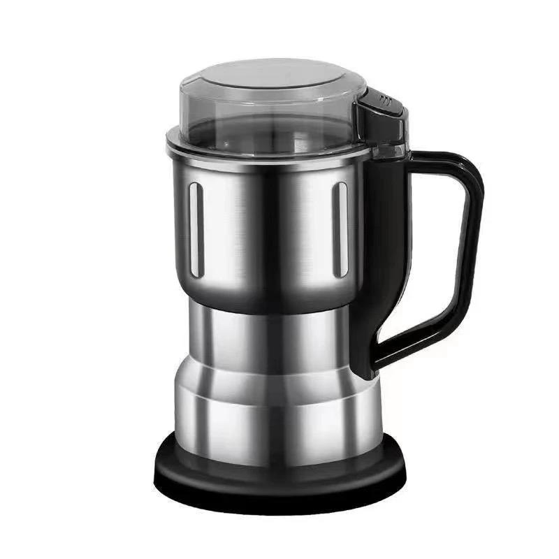 500g Electric Ultra-Fine Grinder for Coffee Beans, Grains, and Cereals