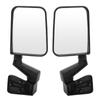 1 Pair Manual Door Mirror 105495870 Scratch Resistant Anti Heat Fade Proof Manual Folding Side Mirror for TJ Manual