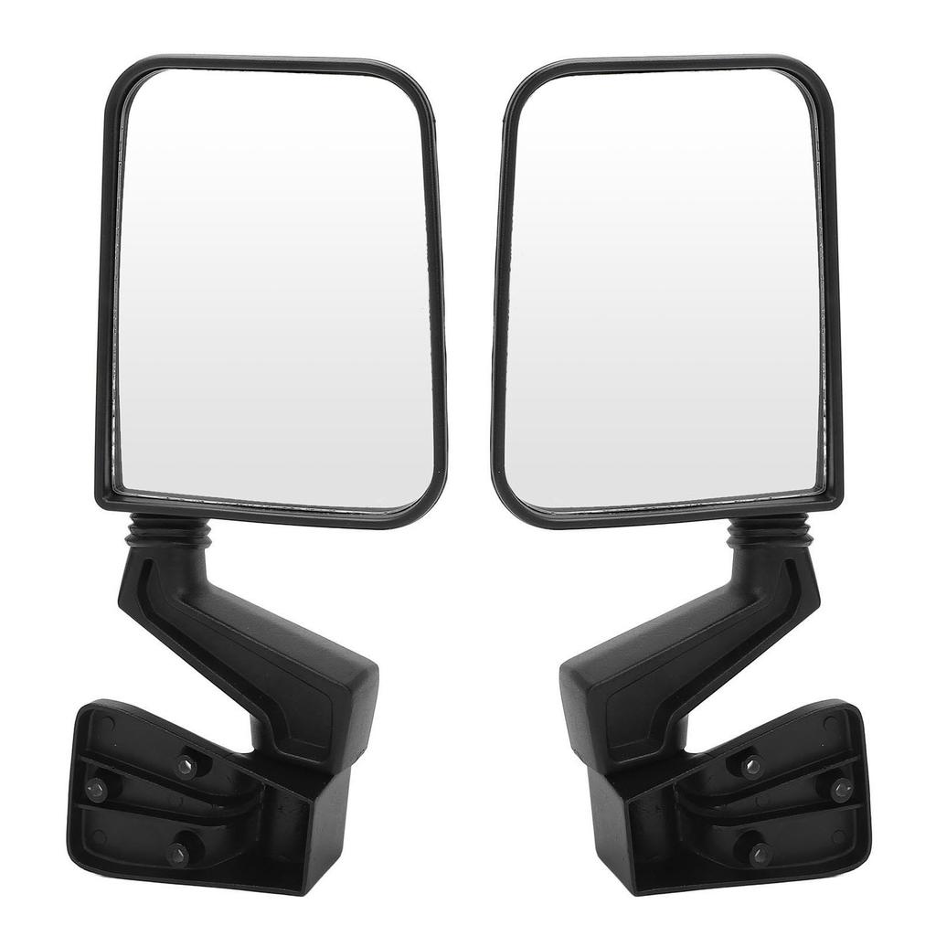 1 Pair Manual Door Mirror 105495870 Scratch Resistant Anti Heat Fade Proof Manual Folding Side Mirror for TJ Manual