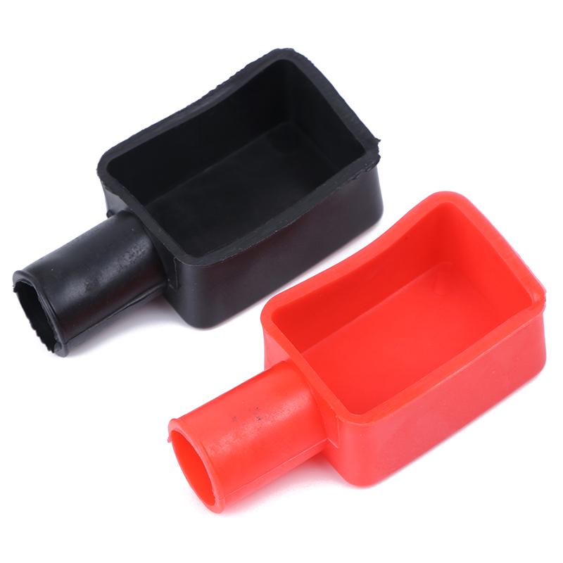 1Pair Car Battery Terminal Insulation Clamp Clips Battery Pole Protector Covers