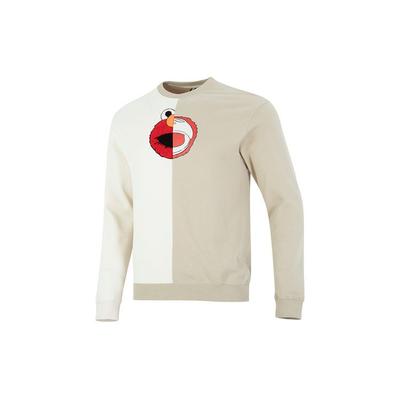 U JF SS Sweat Sportlicher Colorblock Pullover Sweatshirt Herren Oberteile Off-White HM9944