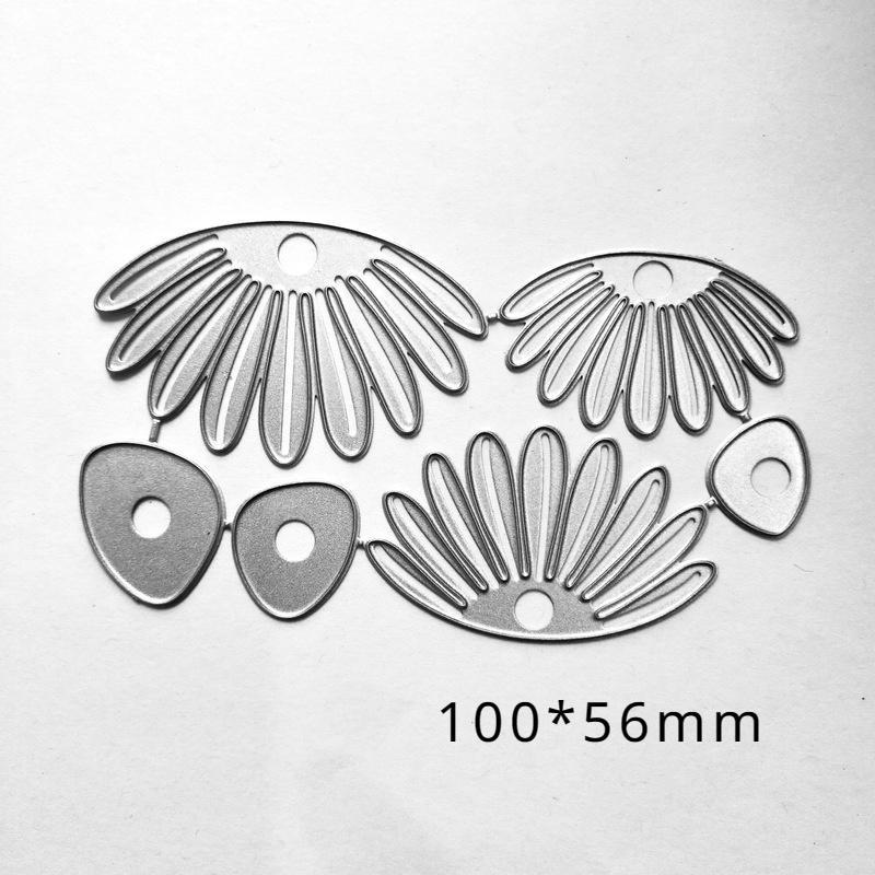Flower Petal Metal Cutting Dies Stencils Die Cut for DIY Scrapbooking Album Paper Card Embossing