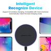 30W Ultra-Thin Aluminum Wireless Charger - 15W Fast Charging Fabric Texture