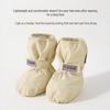 Infant Waterproof High-Top Velvet Cotton Shoes: Non-Slip Pre-Walkers & Baby Socks