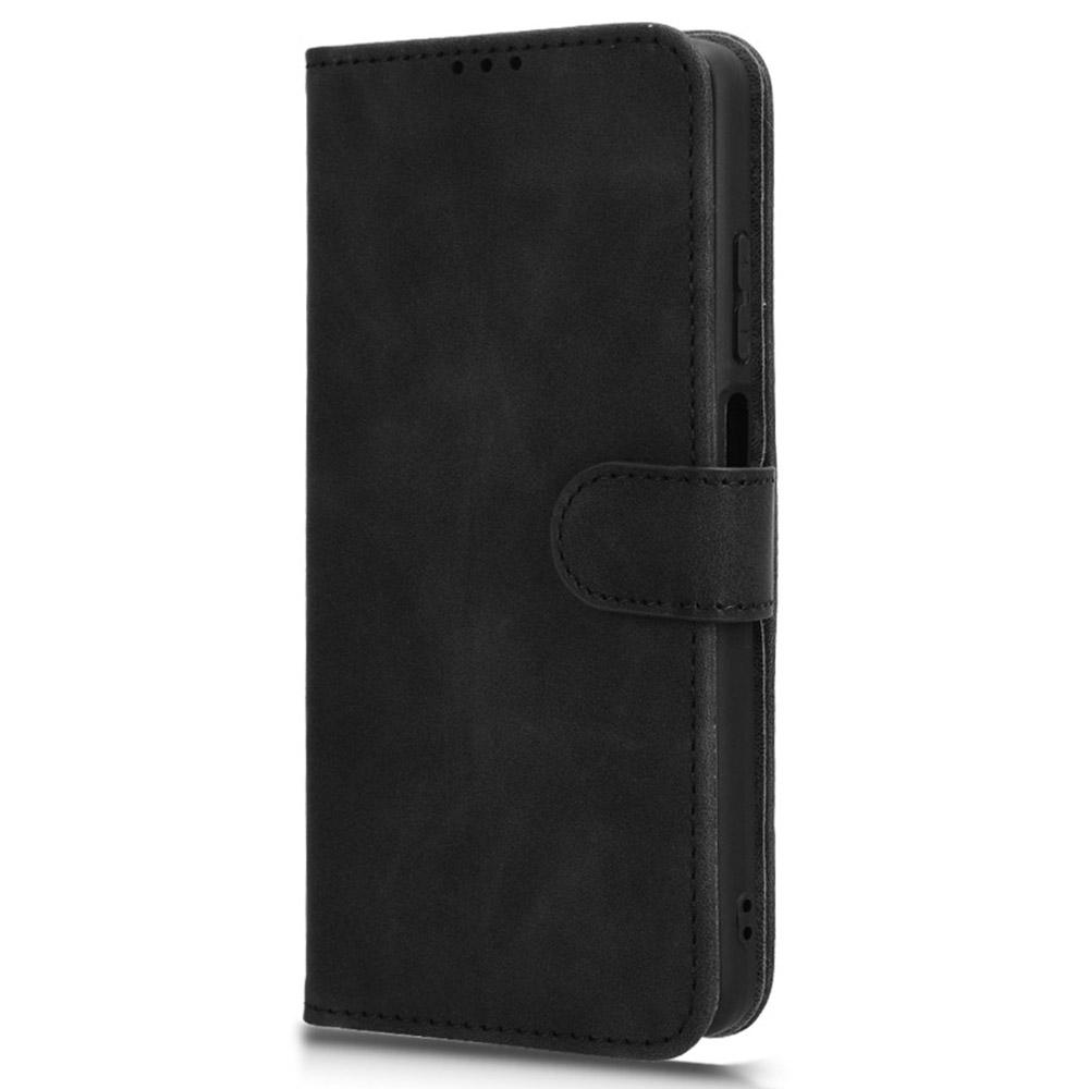 For Motorola Moto E14 4G/G04 4G/G04s 4G/G24 4G Case Skin-Feel PU Leather Flip Phone Cover with Wallet