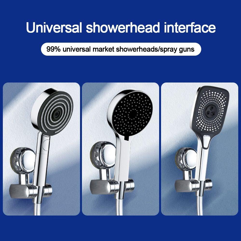Suction Cup Shower Head Holder Wall Mounted Handheld Sprayer Support Bathroom Accessories