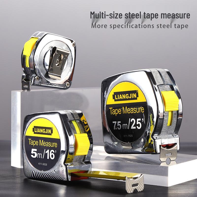 High Precision Wear-Resistant Steel Tape Measure - Available in 3m, 5m, 7.5m, and 10m