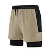 Men's Quick-Dry Ice Silk Running Shorts - Summer Elastic Fit